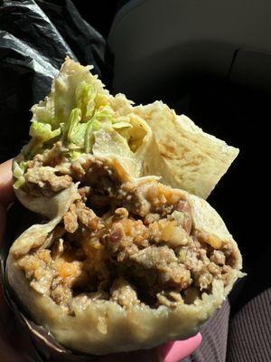 Santa burrito carne asada