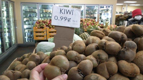 Kiwi is huge