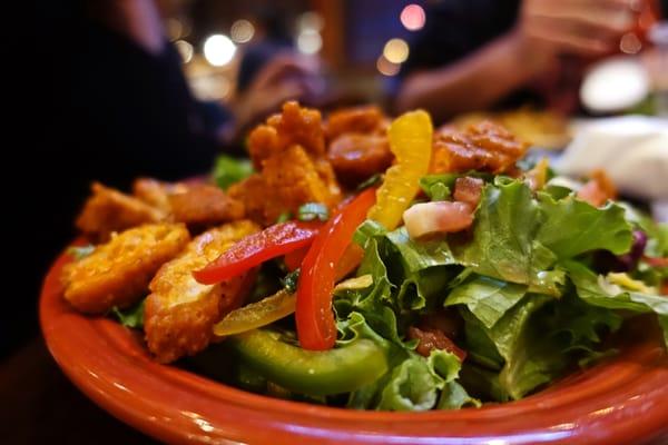 Nice selection of salads here.