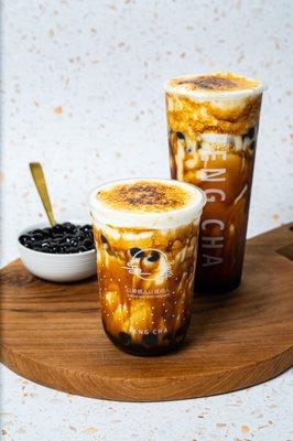 Creme Brulee Dirty Boba