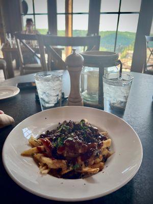 Burnt end loaded fries