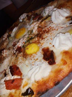 Breakfast Pizza - eh