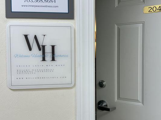 Located at 312 Cedar Lakes Dr, suite 204, Welcome Health & Aesthetics invites you to discover your healthiest self.