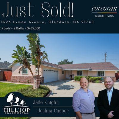 Another Glendora home sold