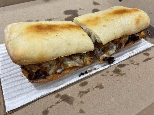 Philly Cheese Steak Sandwich