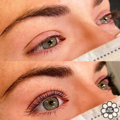 Keratin Lash Lift + Tint