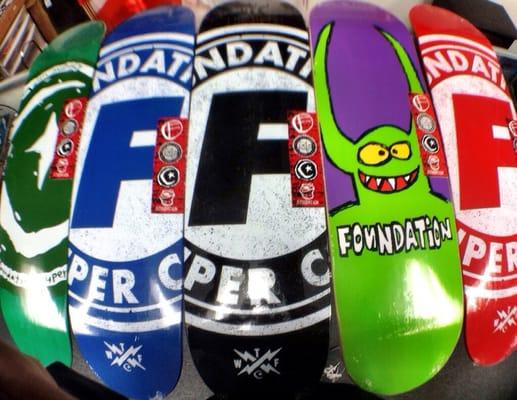 Skate Decks by foundation