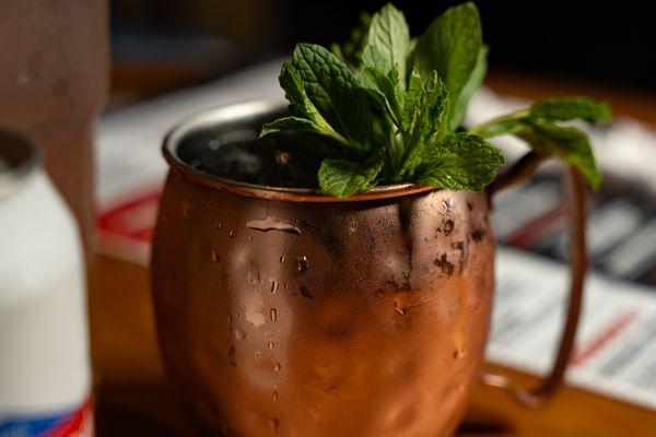 Key Lime Mule - Vodka, Lime Juice, Mint, Ginger Beer