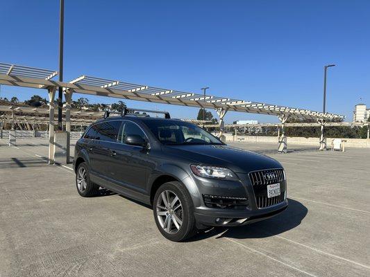 Our 2013 Audi Q7!