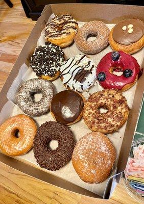 Dozen donuts