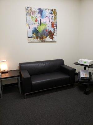 One of our patient rooms.