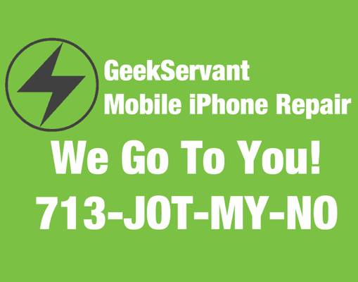 Call today at 713-568-6966. We go to you! Let us fix your iPhone. Truly best prices in Houston!