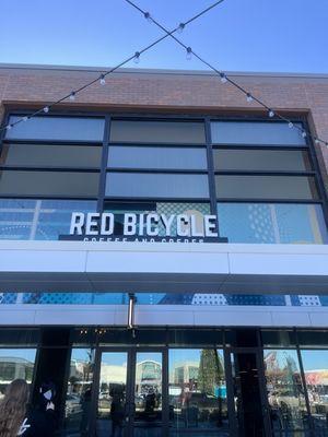 Outside Red Bicycle