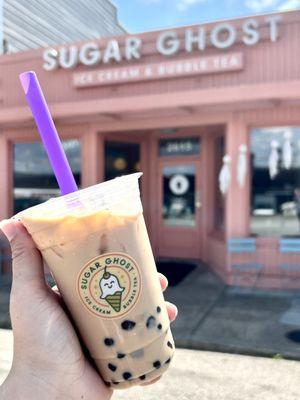 Class Black Milk Tea with Boba