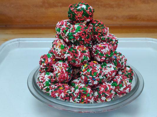 Limited Christmas Edition Donut Holes