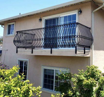 Ornamental balcony