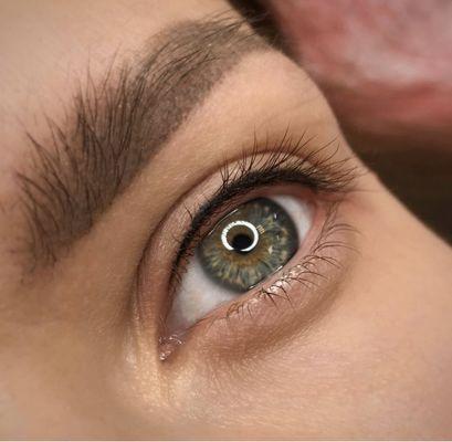 Permanent eye makeup