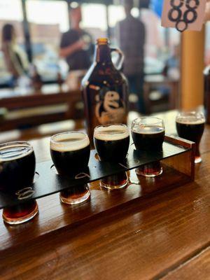 Anniversary stout flight