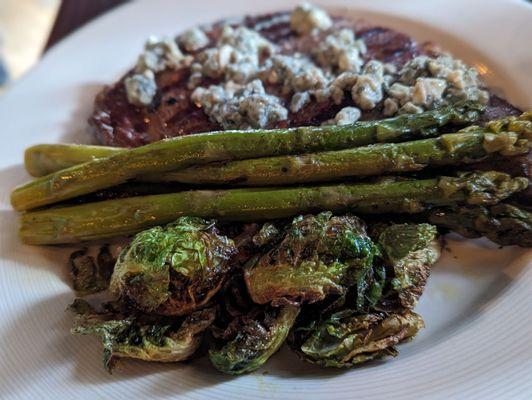 Gorgonzola Cowboy ribeye