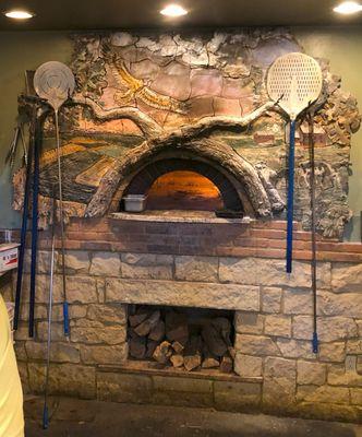 Popolo Pizzeria's Wood Fire Pizza Oven.