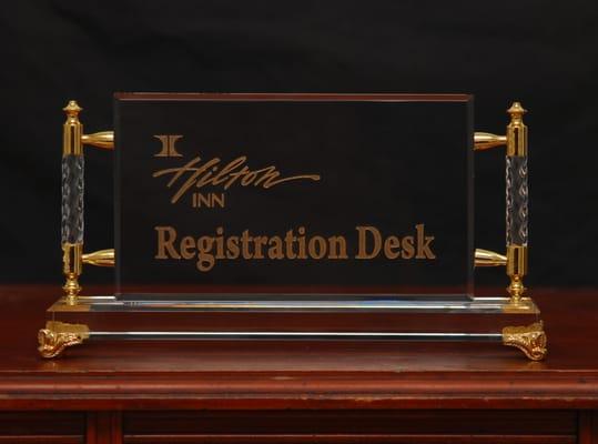 Desk Name Plates