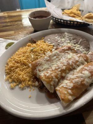 Beef Enchiladas