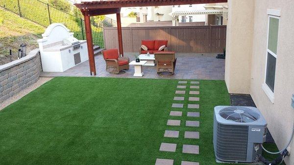 Concrete Pavers Artificial Grass Simi Valley, Artificial Turf Simi Valley, Synthetic Grass Ventura County, https://Theturfmasters.com