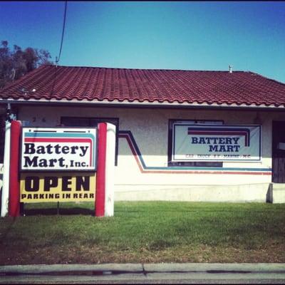 Front of Battery Mart