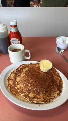 Short stack, buttermilk pancakes!