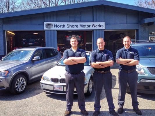 Best auto repair service crew on the North Shore!