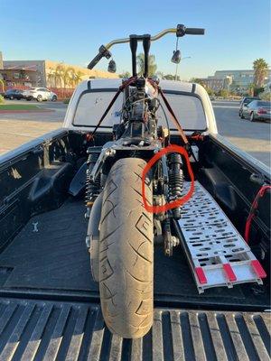 Doctor John's Motorcycle Frame Straightening