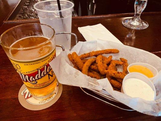 Madden No.1 and Spicy breaded beans