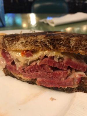 The Reuben - made in house; melts in your mouth.