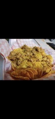 Nachos beef/chicken or barbacoa