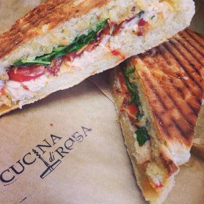 Absolutely delicious panini!