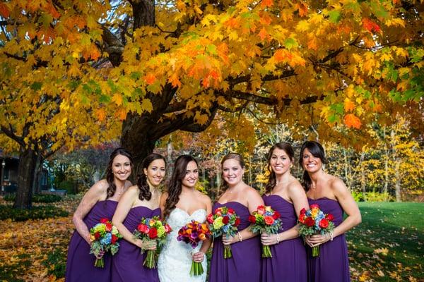 Beautiful Justina's wedding! All hair done by Kellie