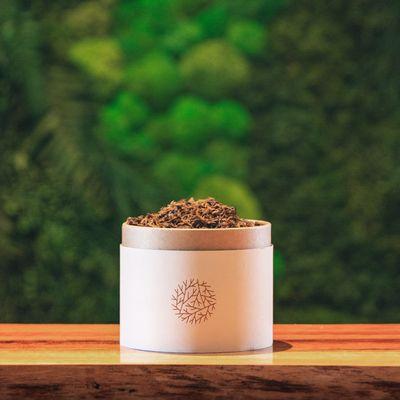 Recompose offers specialty containers that hold up to five cups of soil to make sharing your person's soil with loved ones easy.