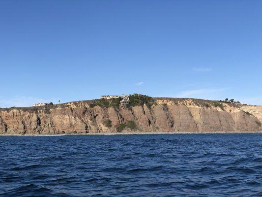 Interesting house on a cliff