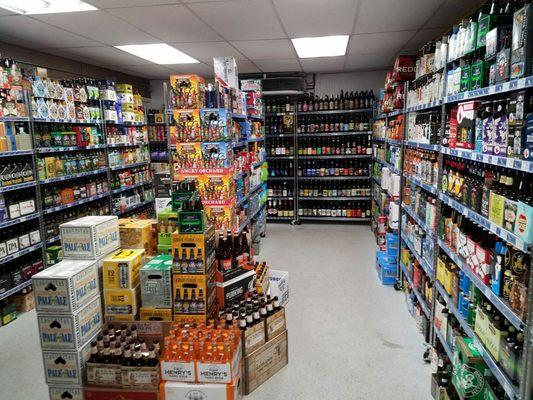 Beer cave (go all the way to the right of the beer coolers, one of the cooler doors opens...go inside). Pic taken Feb 2017