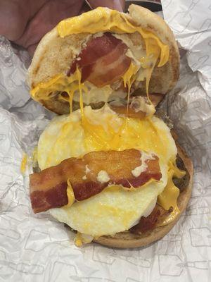 Baconator breakfast of Champions