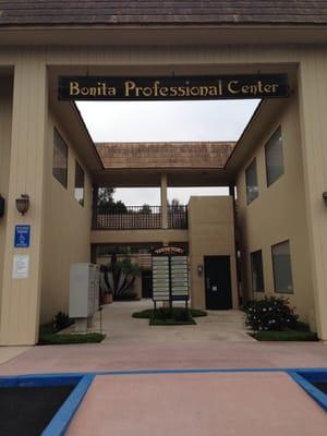 Bonita Professional Center walkway.