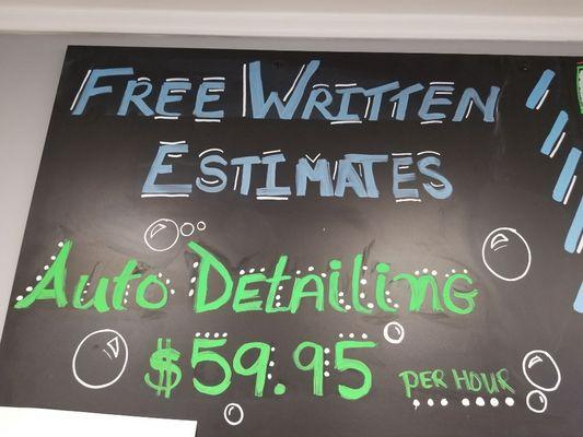 Free Estimates