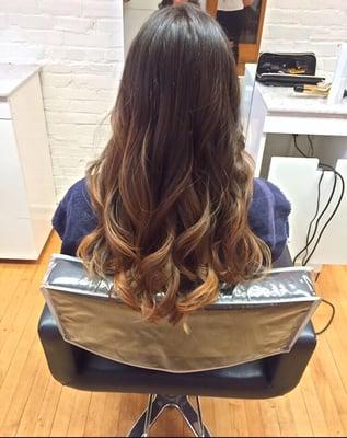 Blow out and waves by Shalyn, excellent job!