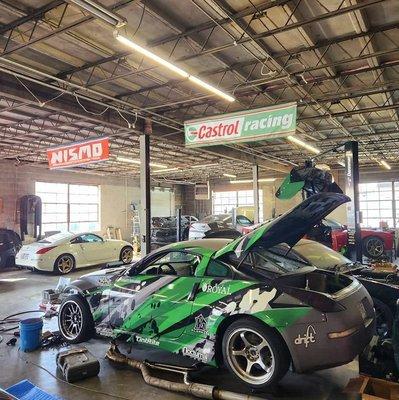 Every type of auto repair, also drift cars and metal fabrication