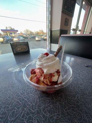 Strawberry Shortcake Sundae