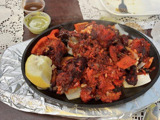 Tandoori Chicken (9pcs) & Basmathi Rice