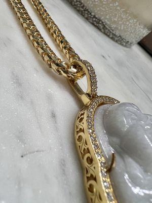 106 grams 18k Franco gold chain chopped to 22"