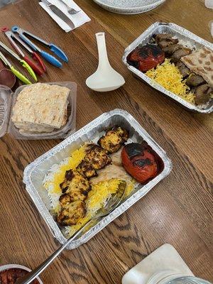 Chicken & Lamb Kabob