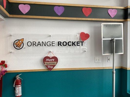 Valentines Day came early this year at Orange Rocket! What better way to celebrate by buying your significant other the perfect present. So