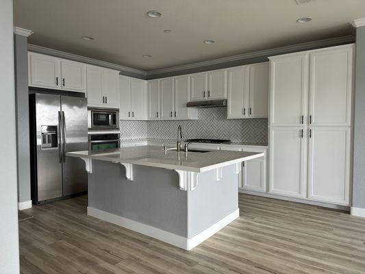 Our beautiful kitchen remodel!